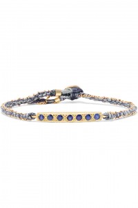 BROOKE GREGSON 18-karat gold sapphire bracelet